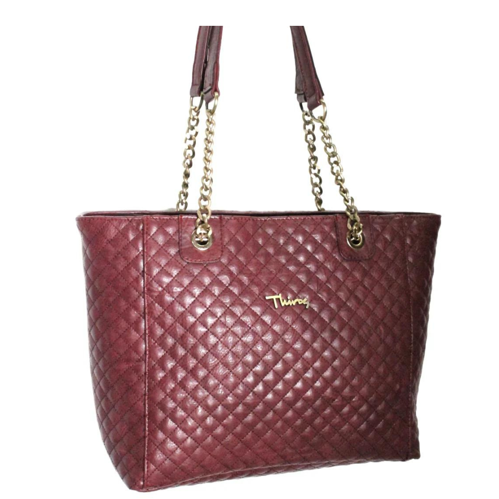 Καπιτονέ τσάντα ώμου Glam