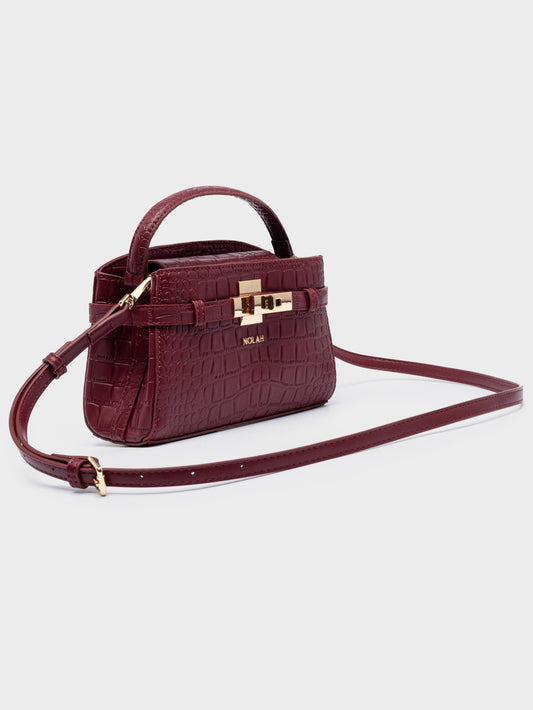 NOLAH Τσάντα Iliana Burgundy