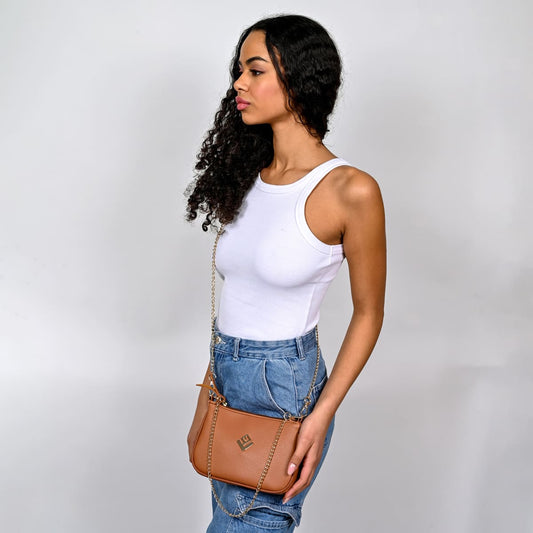 Caldera Small Asti Bag  |Camel