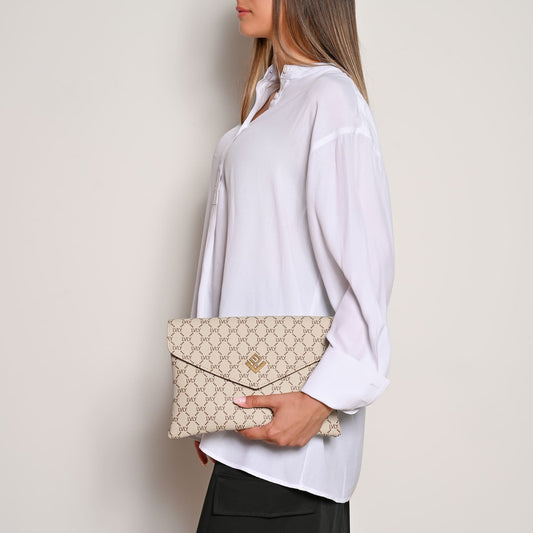 Cameo Mosaic Bag | Beige