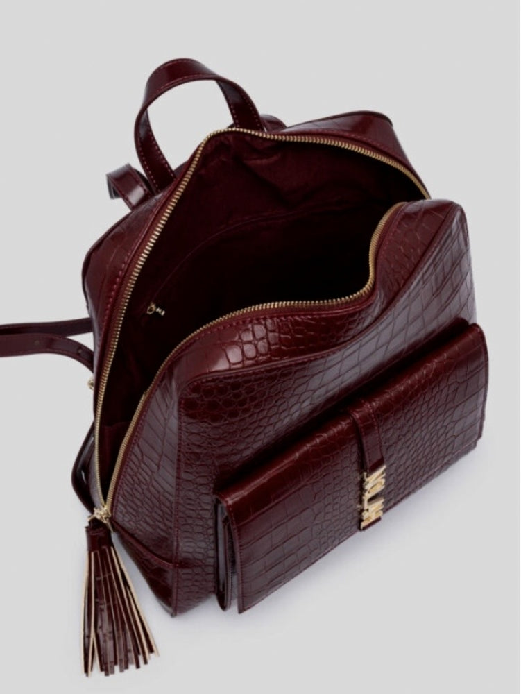 NOLAH Tσάντα Silva Burgundy