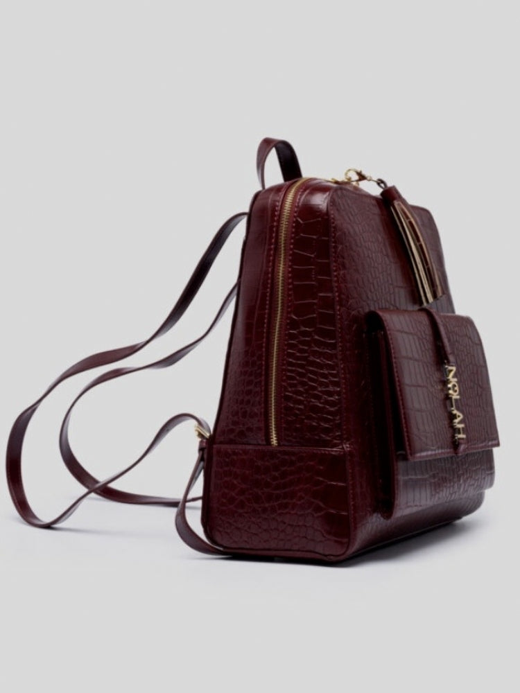 NOLAH Tσάντα Silva Burgundy